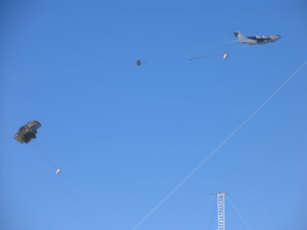 Air drop from a C-17