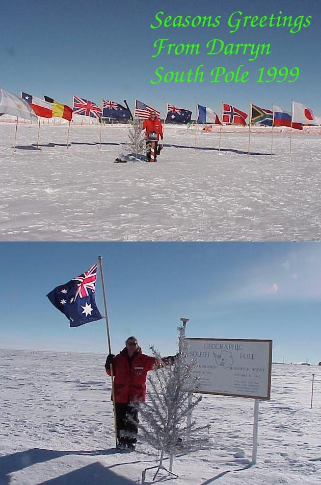 Christmas 1999 at the South Pole