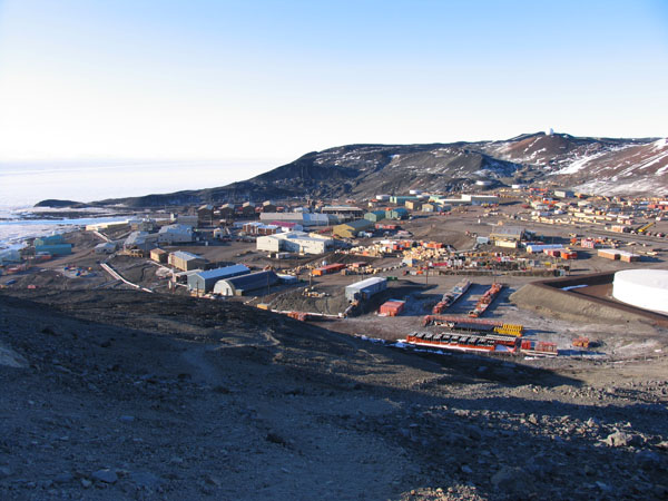 View of McMurdo from Observation Hill